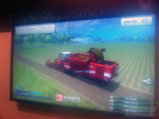 gamescom 2012 - Landwirtschafts-Simulator