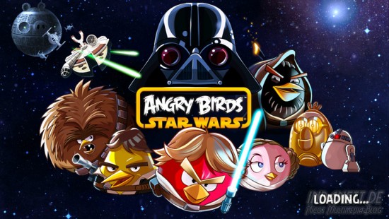 Angry Birds Star Wars - Startbildschirm