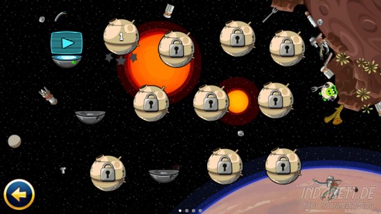 Angry Birds Star Wars - Levelauswahl