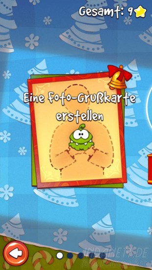 Cut the Rope: Grußkarte