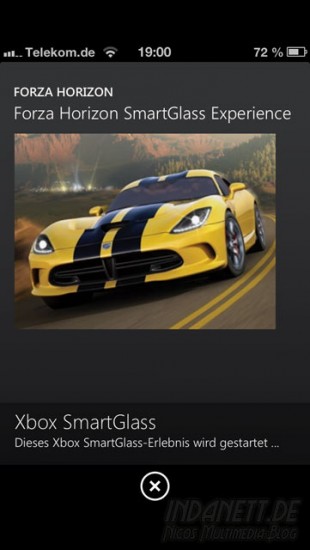 SmartGlass - Forza Horizon