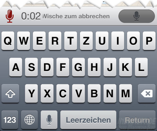 WhatsApp - Sprache aufnehmen