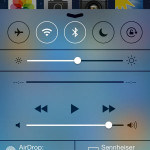 Kontrollzentrum iOS7