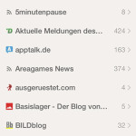 Reeder2 Screen