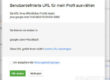 Google URL - URL auswählen