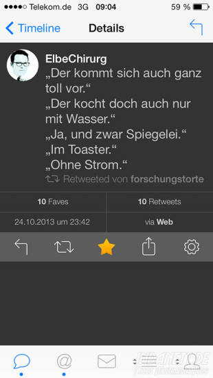 Tweetbot 3 - Detailansicht