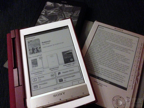 eBook-Reader: Sony und Kindle