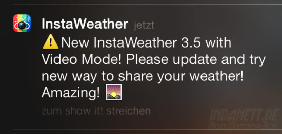 InstaWeather Pro Update-Info