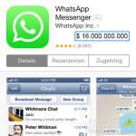Facebook kauft WhatsApp -Titel