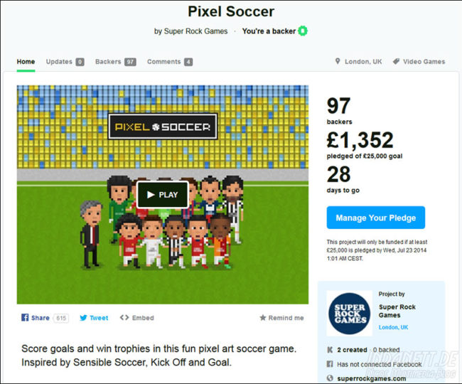 Pixel Soccer Pixel Soccer