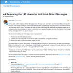 Twitter 10000 Zeichen bei DMs Titel