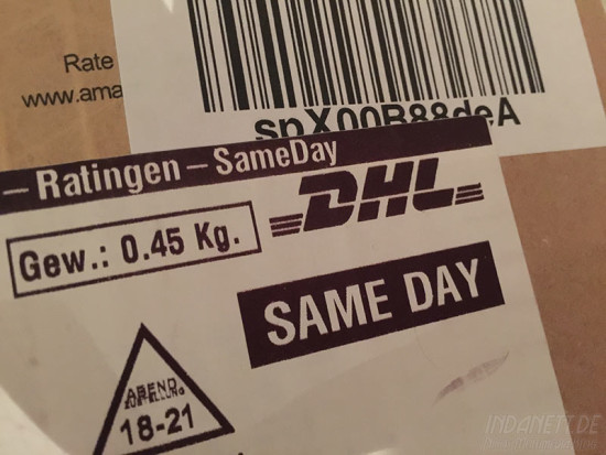 Amazon Same day delivery Lieferung am gleichen Tag