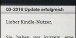 03-2016 Update erfolgreich (Kindle) Titel