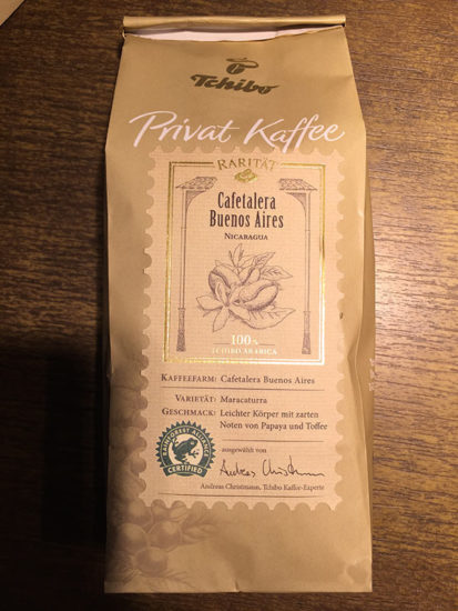Cold Brew Maracaturra-Kaffee von Tchibo