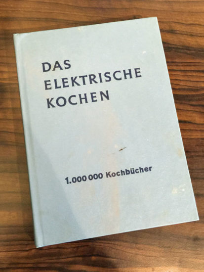 Das elektrische Kochen - Titel