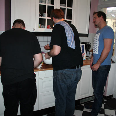 Männerbacken 2013 Artikelbild