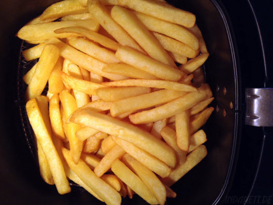 Pommes im Airfryer - Schritt 1