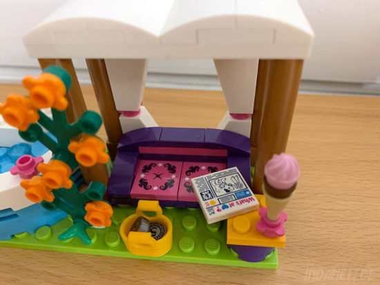 LEGO Friends 41313 Heartlake Freibad Sitzbereich