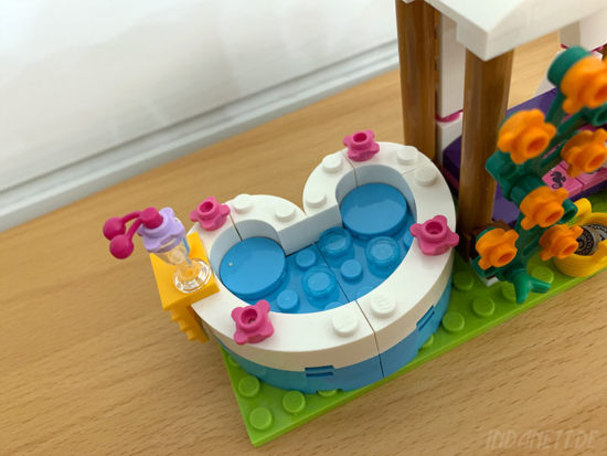 LEGO Friends 41313 Heartlake Freibad Whirlpool von oben