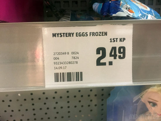 Frozen/Die Eiskönigin Surprise Egg/Mystery Egg-Abzocke Preis