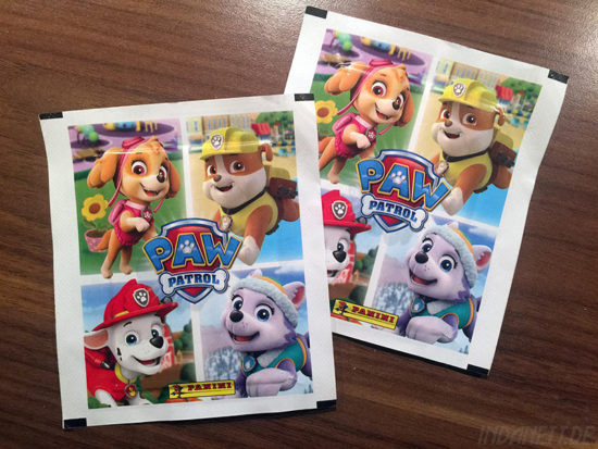 Paw Patrol Stickeralbum Panini Aufklebertüte