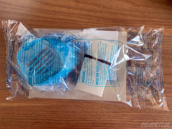 Playmobil Nase-Mund-Maske verpackt