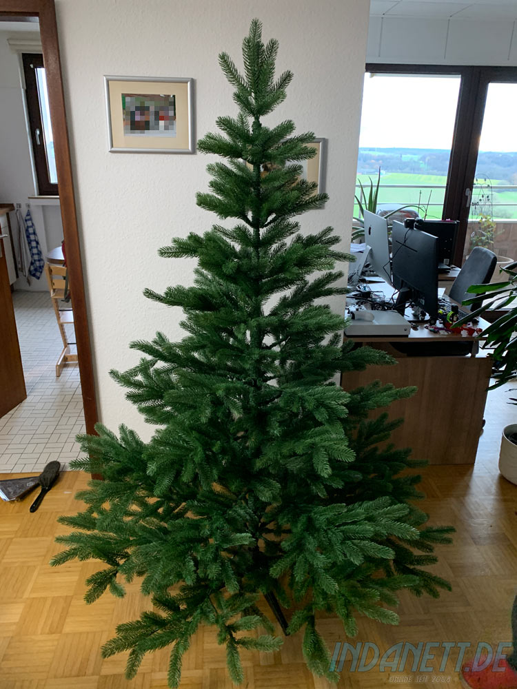 Langzeittest Künstlicher Weihnachtsbaum (Hallerts) in PremiumQualität