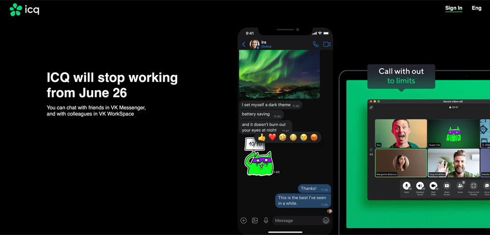 ICQ Ende – Artikelbild