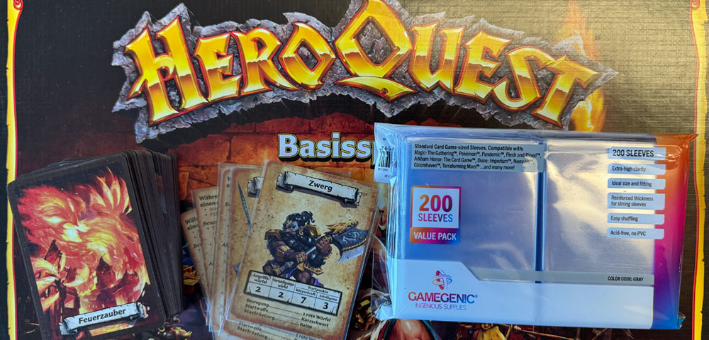 HeroQuest Sleeves – Beitragsbild